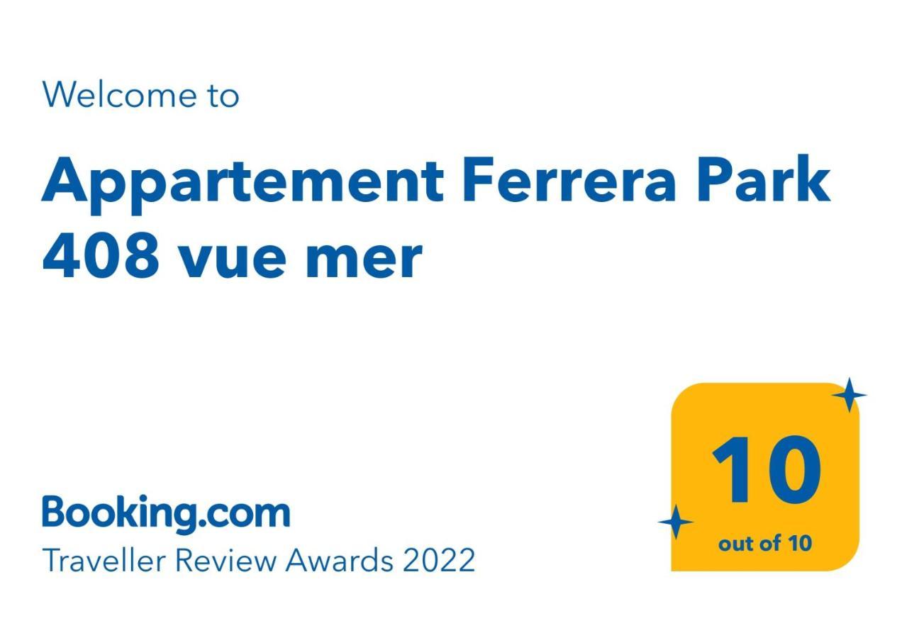 Appartement Ferrera Park Vue Mer Кала-Феррера Экстерьер фото