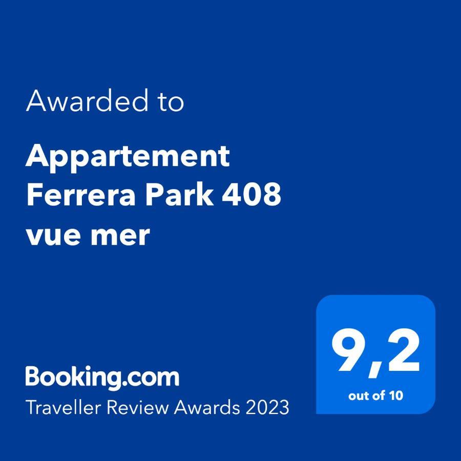 Appartement Ferrera Park Vue Mer Кала-Феррера Экстерьер фото
